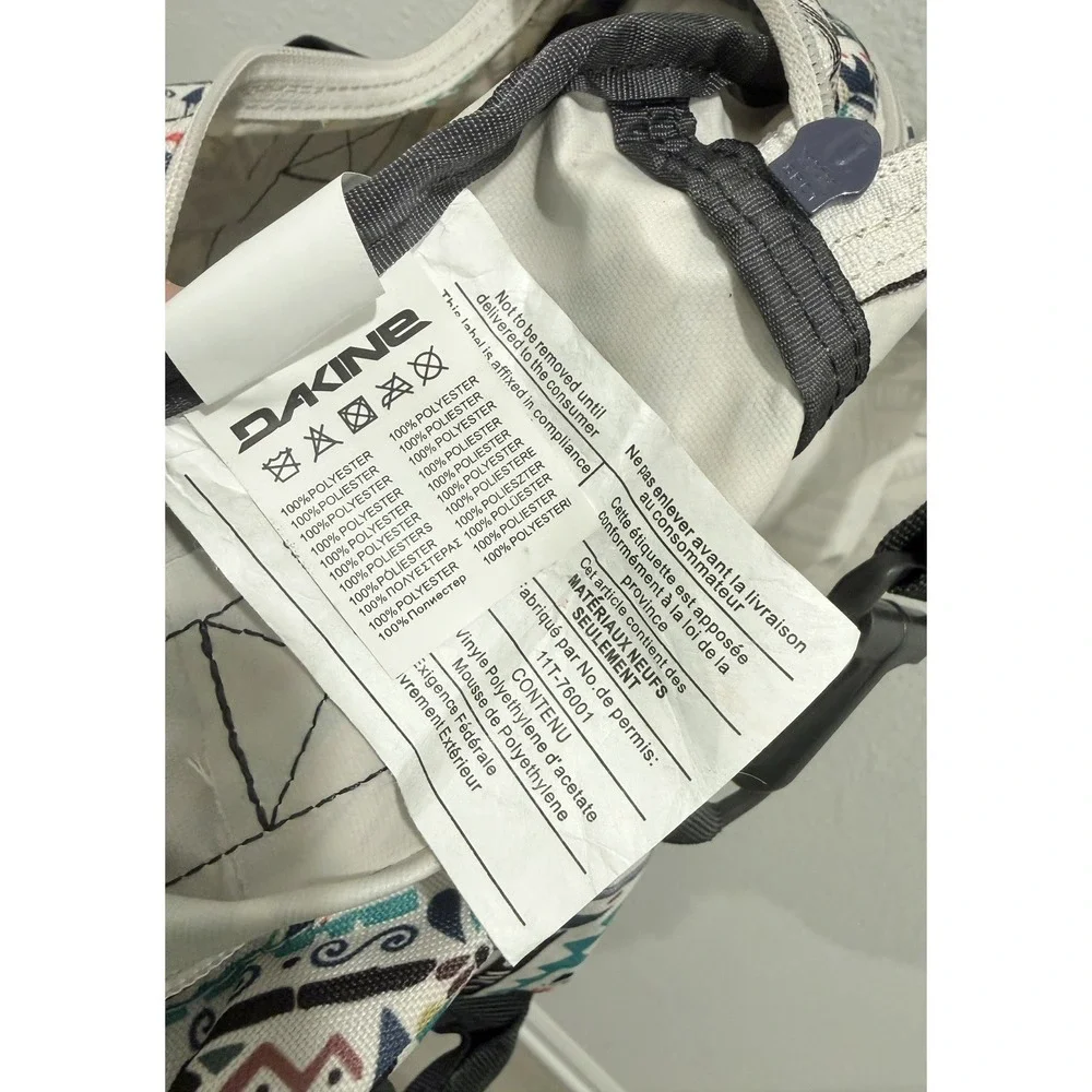 Dakine EQ Duffle 31L Women's Packable Duffel Bag Multicolor Boho Print Crossbody